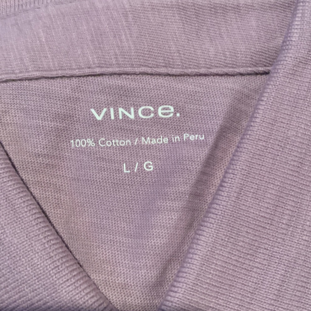 Vince
Short Sleeve
Slub Polo
Color: Shadow Mauve
Size large - Picture 5 of 5